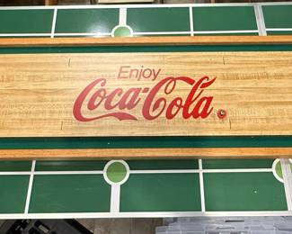 Coca-Cola Shuffleboard Table