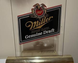 Miller High Life Genuine Draft Light-Up Sign