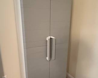 Keter Linear Wood Style Storage Cabinet