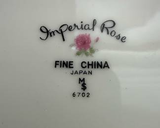 Imperial Rose Fine China Covered Casserole