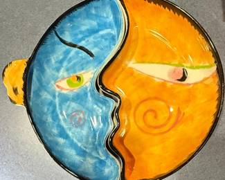 Bella Casa by Ganz Sun and Moon Bowl