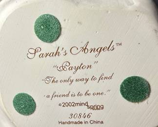 Sarah's Angels "Payton" Angel Figurine 2002