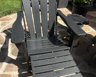 DEAM Adirondack Chair with Ottoman
