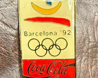 Coca-Cola Barcelona '92 Olympics Pin with Cobi