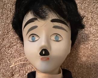 Charlie Chaplin Style Character Doll
