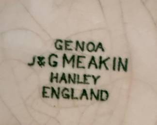 J&G Meakin Genoa Plate