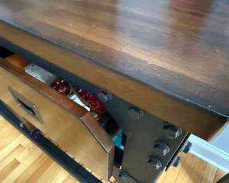 Industrial Style Console Table
