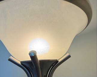 Modern Arc Floor Lamp with Shelves Style
