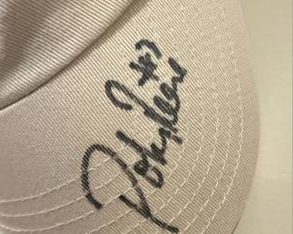 Cincinnati Reds Autographed Baseball Cap - Calvin "Pokey" Reese Jr.