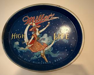Miller High Life Beer Tray