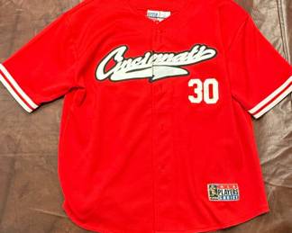 Sport-Tek Ken Griffey Jr. Cincinnati Reds Jersey