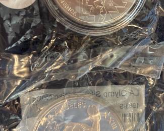Silver commemorative coins