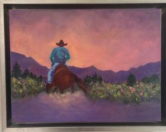 Patricia Kruger, 2019 "Get your cowboy on, Corrales"