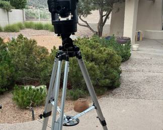 ETX Astro telescope, spotting scope Meady field tripod