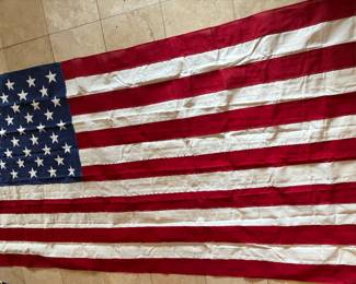 Large American flag