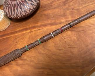 Kenya adorned talking stick