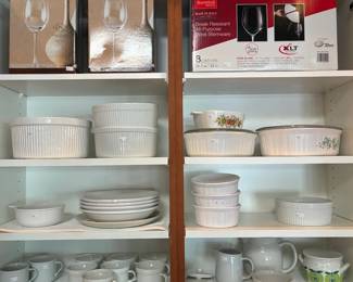 White ceramics from Finland, France, Italy, USA
