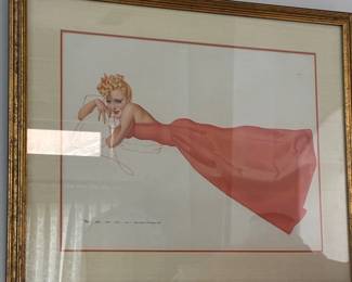 WWII Vargas centerfold pin up girl #2