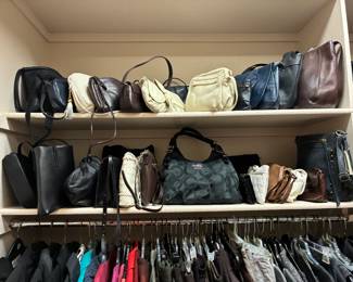 Coach, Fubu, Frye London, 9 west, Anne Klein