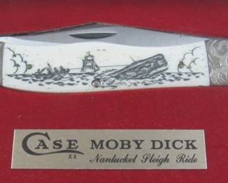 Case XX Moby Dick Nantucket Sleigh Ride Knife in Display