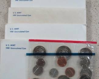 1981 Mint Coin Sets