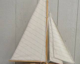 Wood Sail Boat