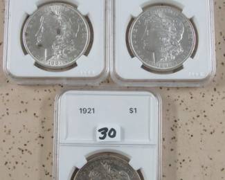 Morgan Silver Dollars
