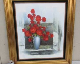 Oil on Canvas - Artist Signed Next Photo