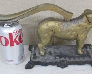 Antique Cast Iron Dog Nutcracker