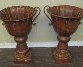 Metal Flower Pots