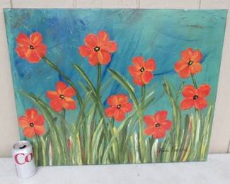 Oil on Canvas - Artist Signed Next Photo