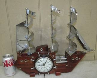 Lighted Ship Sessions Clock