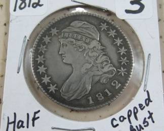 1812 Capped Bust Half Dollar