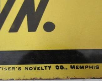 Makers Mark on Sign