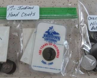 Indian Head Cents & V Nickels