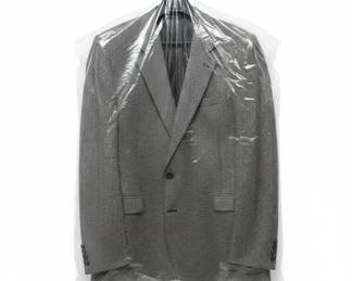 Mens Houndstooth Wool Blend Blazer