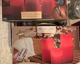 Apothecary Company Piece Flameless LED Candle Set with Remote