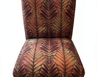 Designart Golden Foliage III Upholstered MidCentury Accent Chair