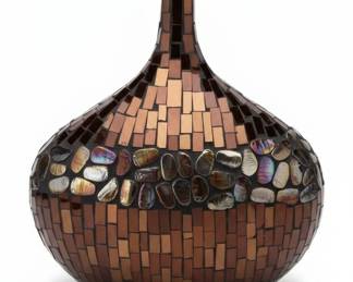 Mosaic Glass Vase B