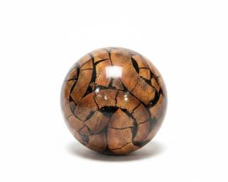 Septarian Druzy Geode Sphere