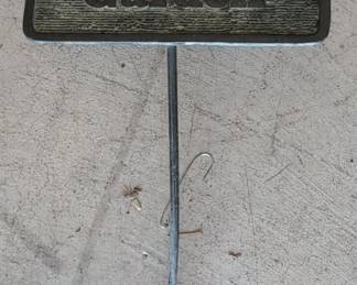 Moms Garden Metal Stake Sign with Bird