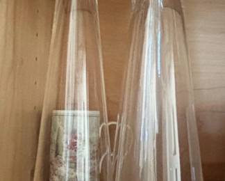 Assorted Clear Glass Stemware and Tumblers