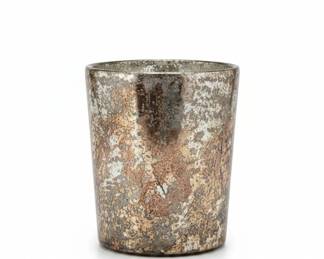 Mercury Glass Votive Candle Holder
