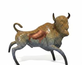 Primal Visions Timeline Buffalo Sculpture second image