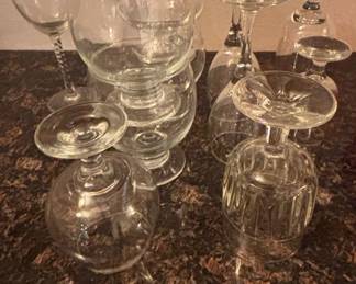 Assorted Glassware Collection
