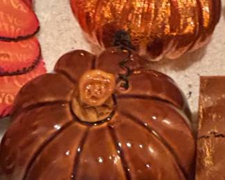 Assorted Fall Decorative Pumpkins third image