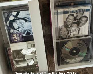 Dean Martin and The Platters CD Lot