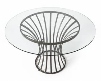 Johnston Casuals Genesis Dining Set with Four Metal Chairs third image