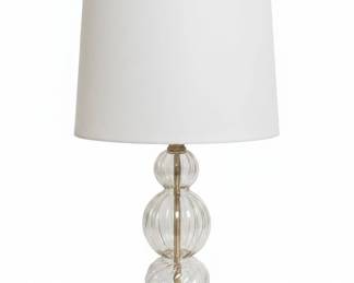 Jonathan Y Bella TripleSphere Glass Table Lamp