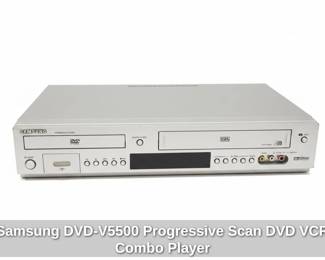 Samsung DVDV Progressive Scan DVD VCR Combo Player